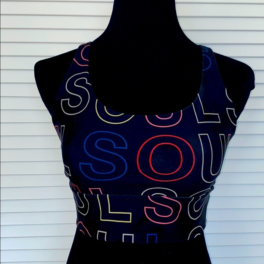 SoulCycle Signature Athletic crop top (M).